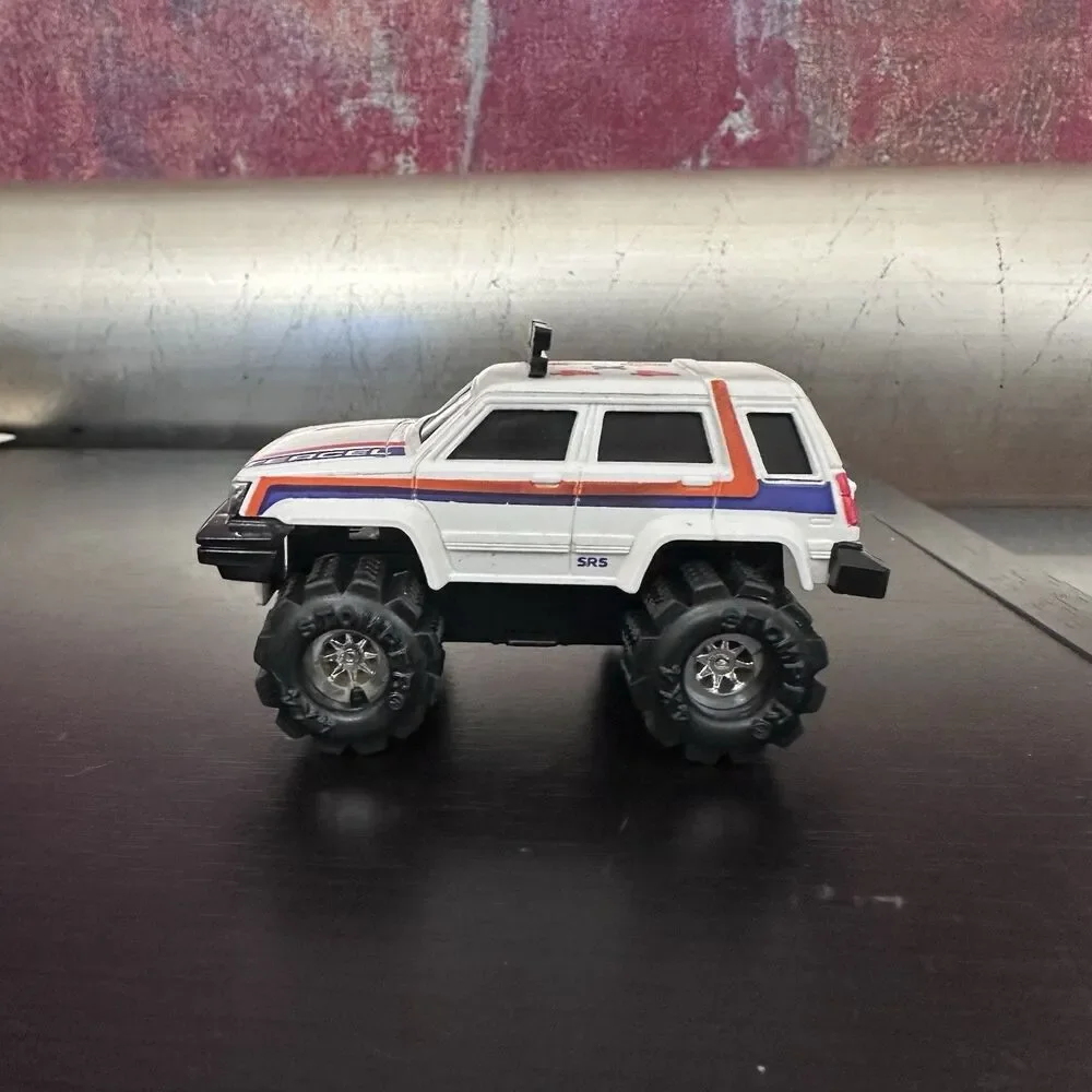 Schaper Stomper Toyota Tercel SR5 4 X 4 High Low Gear 1980s White Stripes Rare